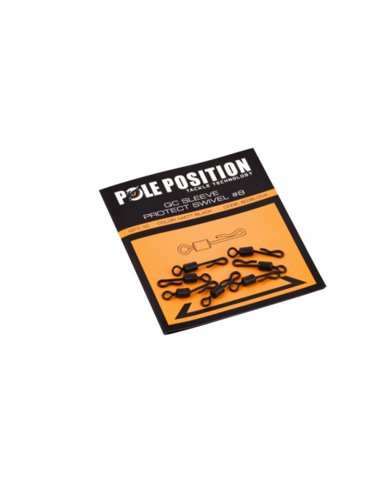 POLE POSITION carp QC Sleeve protect swivel -8