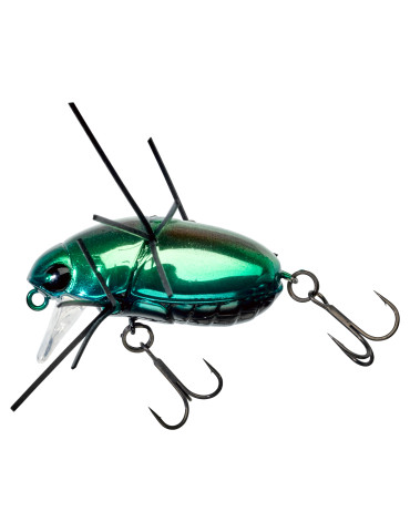 Leurre ILLEX  chubby bug 35- green bug