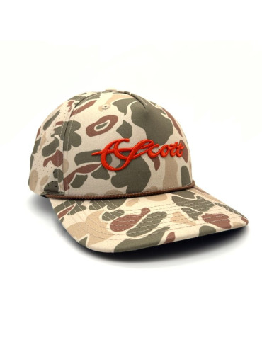 Cap Duck Camo Hat Scott Script camo red 2