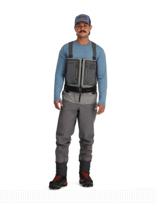Waders SIMMS Men's G4Z Guide Stockingfoot Slate Taille XXL 12-13