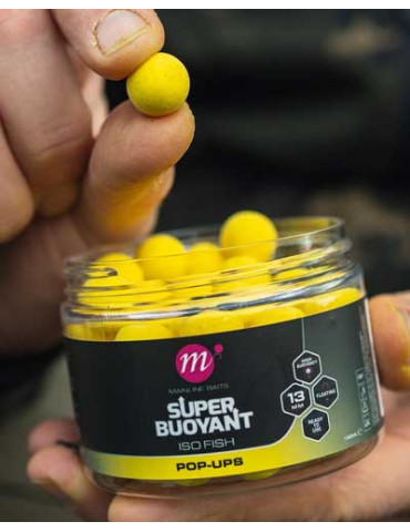 Pop up MAINLINE super buoyant iso fish yellow- 13mm