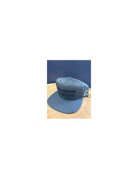 MEGABASS flat visor Denim blue