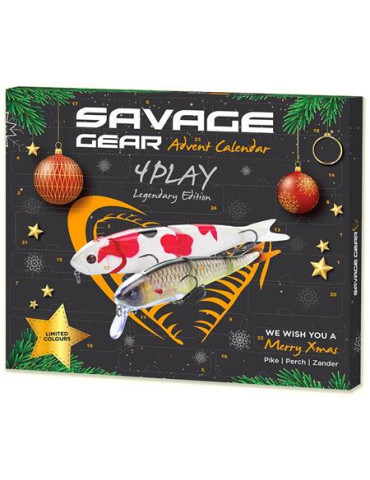 Calendrier de l'avent SAVAGE GEAR 4 play 2026