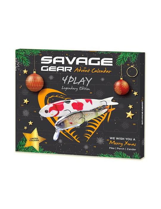 Calendrier de l'avent SAVAGE GEAR 4 play 2026