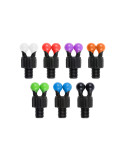 Tête FOX adjustable bobbin clip X3- violet