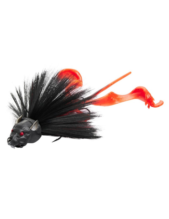 Leurre SAVAGE GEAR mutant rat 30cm- black red