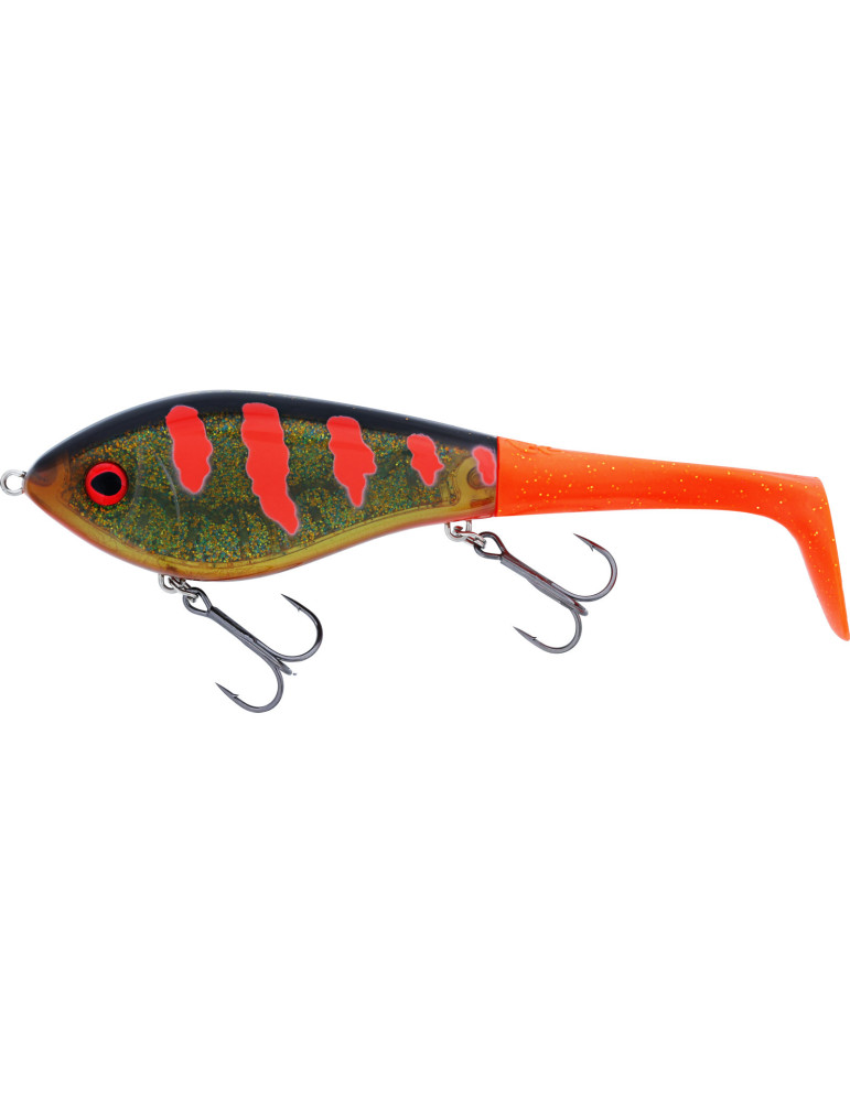 Leurre WESTIN Swim tail 10 cm- motor oil blood