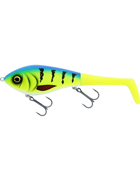 Leurre WESTIN Swim tail 10 cm- striped bluegrass