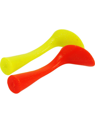 Queue WESTIN paddletail 7cm- orange/ fluo jaune