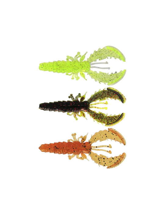 Leurre WESTIN crecraw slim dark water mix- 4pcs