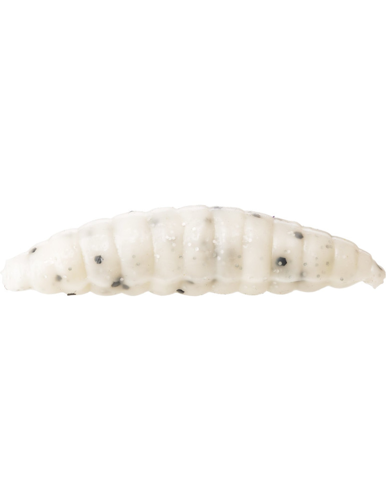 Leurre WESTIN maggot 4.8cm garlic/cheese- white 8pcs