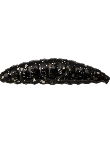Leurre WESTIN maggot 4.8cm garlic/cheese- black 8pcs