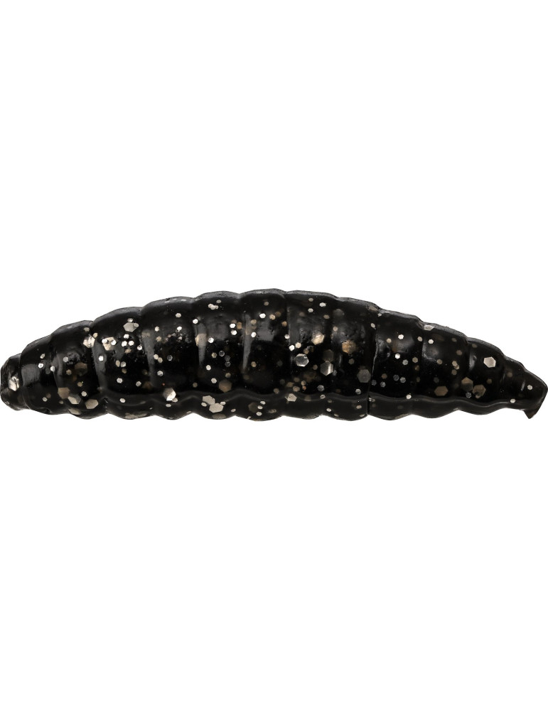 Leurre WESTIN maggot 4.8cm garlic/cheese- black 8pcs