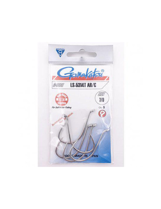 Hameçons GAMAKATSU  LS-5314T AR/c- 5/0