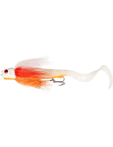 Leurre WESTIN pike teezer R2F 30cm orange snow