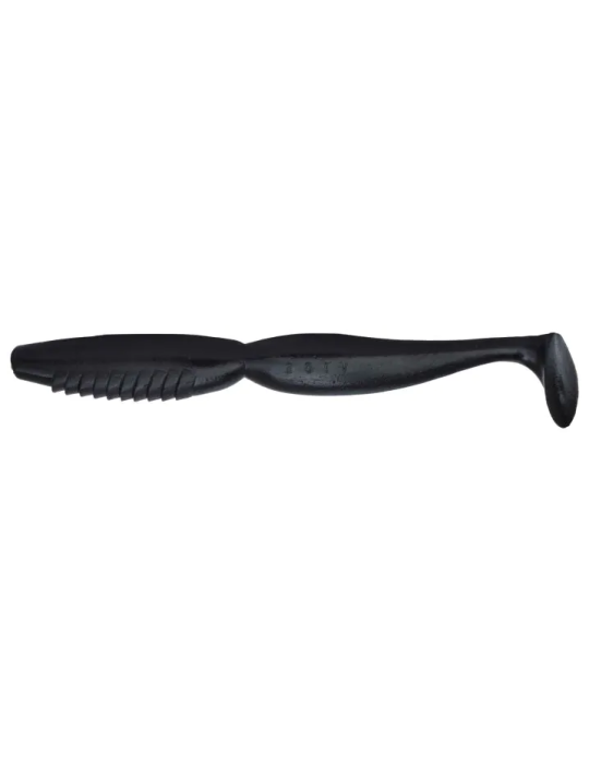Leurre MEGABASS Super spindle worm 4inch BLACK UF