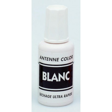 Flacon SENSAS Antenne color  Blanc