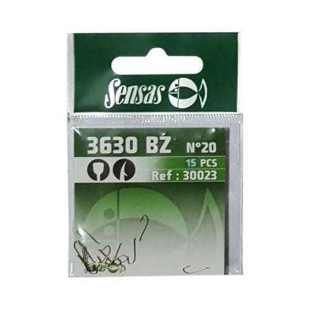 Hameçons SENSAS 3630 Bronzés  n°22