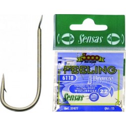 Hooks SENSAS 6110 Bronzé n°14