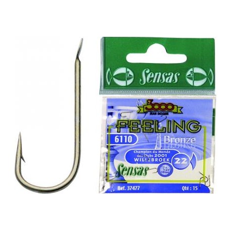 Hooks SENSAS 6110 Bronzé n°18