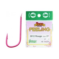 Hooks SENSAS Feeling 3012 Red n°24