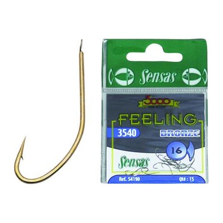 Hooks SENSAS 3540 Bronzé n°26
