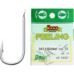 Hooks SENSAS 3411 Nickel-plated n°20