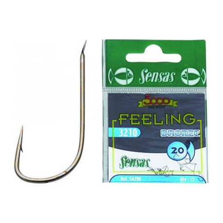 Hameçons SENSAS 3210 Bronzé n°16