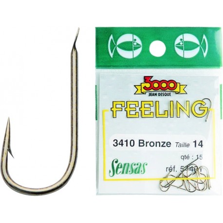 Hooks SENSAS 3410 Bronzés n°10