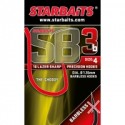 STARBAITS SB 3 No. 8 barbless hooks