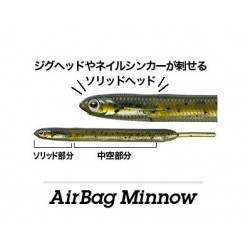 Leurre FISH ARROW Air bag minnow 3inch  Watermelon