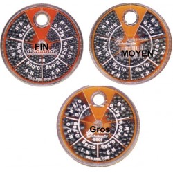 Boite distributrice DELALANDE Plombs 6 cases  Moyen