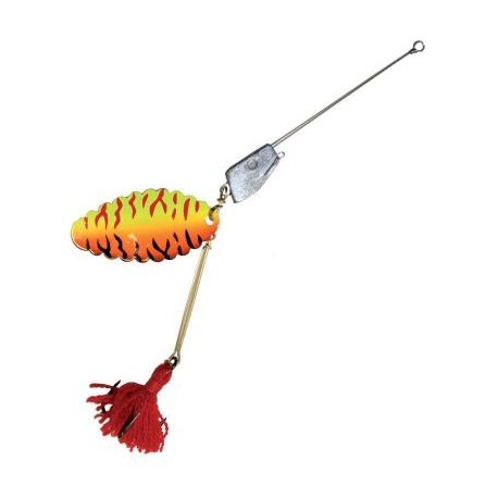 Leurre SUISSEX Plombé fire tiger n°3