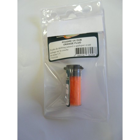 Poudre JMC UV Flash orange fluo