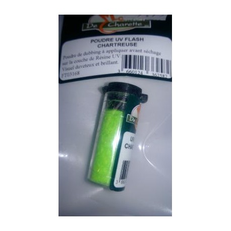JMC UV flash chartreuse powder