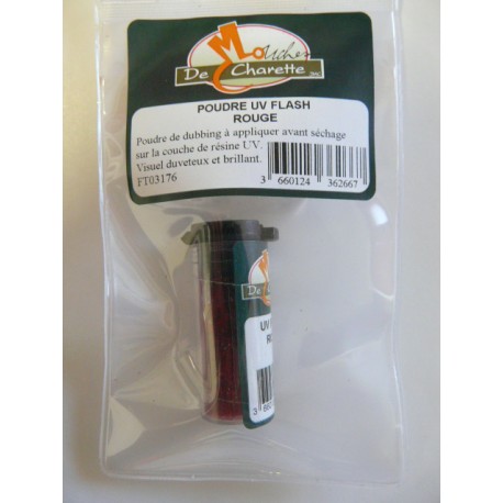 Poudre JMC UV Flash rouge