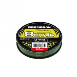 Braid CORMORAN Corastrong 8 braid 135m 0.20mm