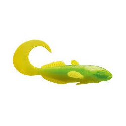 Leurre CORMORAN Curly goby 7cm  Chartreuse lime