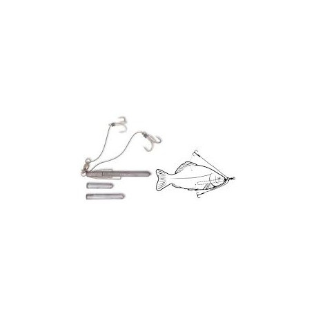 BLACK CAT H.2/0 100kg dead fish mount