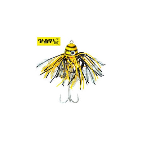 BLACK CAT Battle teaser lure 120g yellow/black