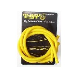 Gaine jaune BLACK CAT Rig tube  4mm