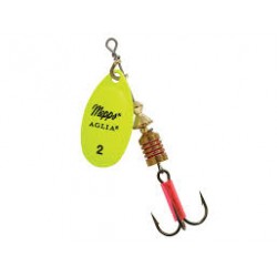 MEPPS Aglia n°1 Fluo chartreuse spoon