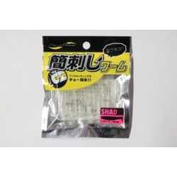 Leurre AQUA WAVE Viva Kanzashi Worm 1.3 Shad -11 Clear Holo