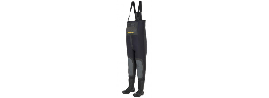 Neoprene and Rubber Waders