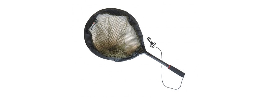 Racket - Landing net - Fish grip